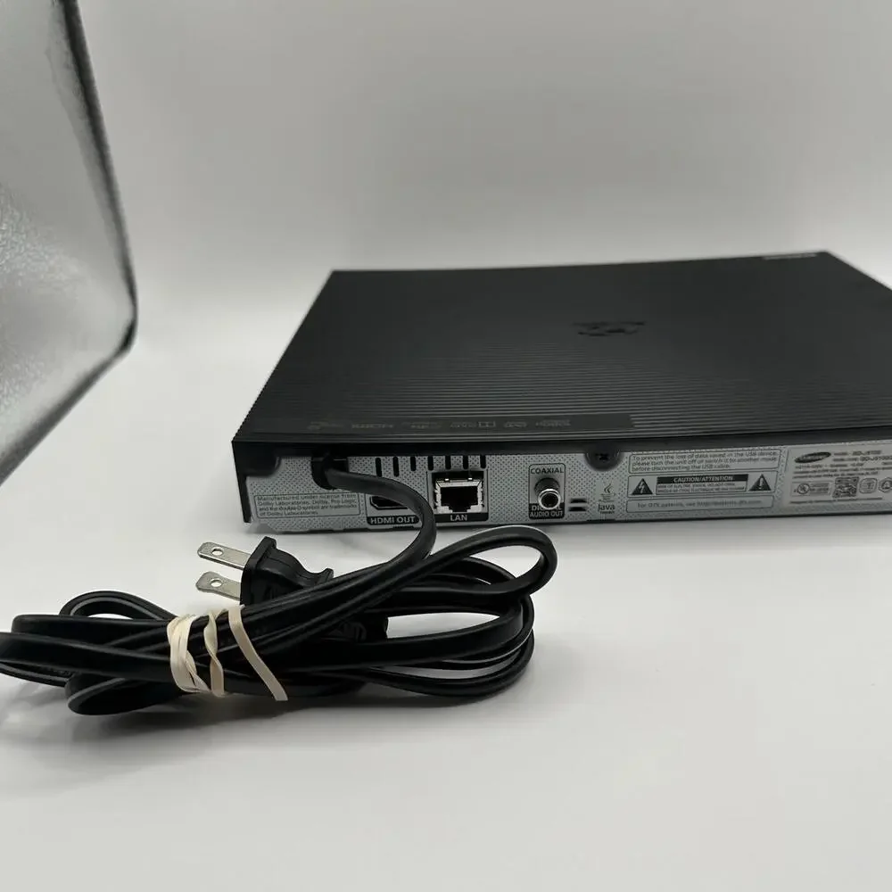 Samsung BD-J5100 Blu-ray DVD Player Wi-Fi Streaming No Remote